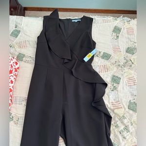 Antonio Melani black pants suit, size 6.